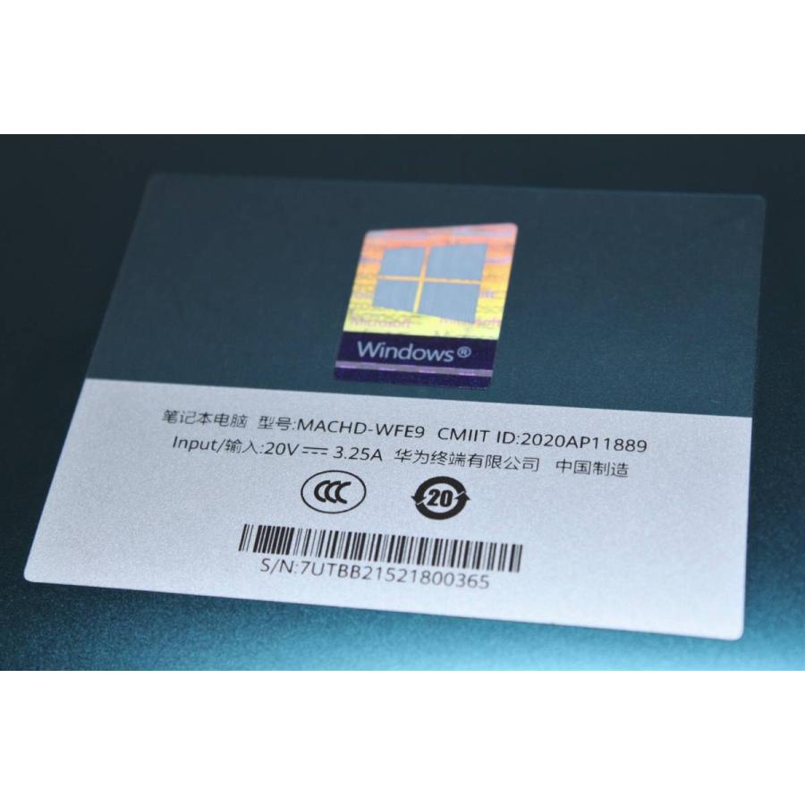 HUAWEI/MateBook X Pro 2021/intel Core i7/SSD1TB/メモリ16GB (5 