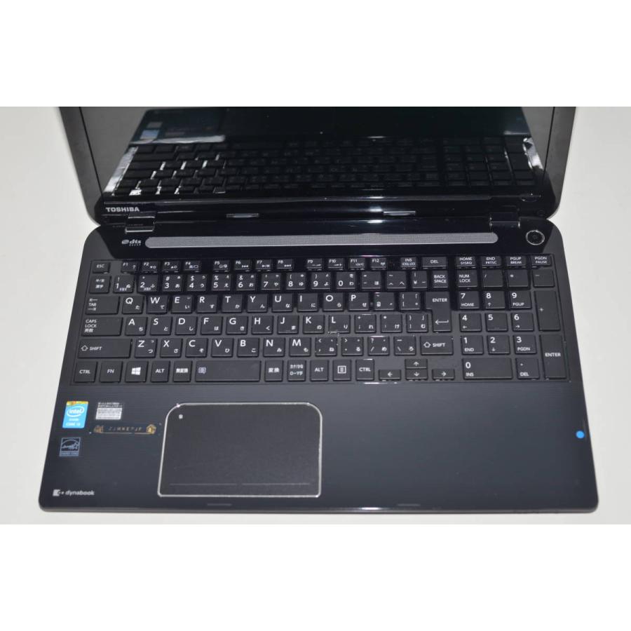中古良品ノートパソコン 東芝 T554/45KB3D Windows11+office core i3-4005U/メモリ8GB/爆速SSD256GB/15.6インチ/WEBカメラ/無線/DVDマルチ 中古良品ノートパソコン 東芝 T554/45KB3D Windows11+office core i3