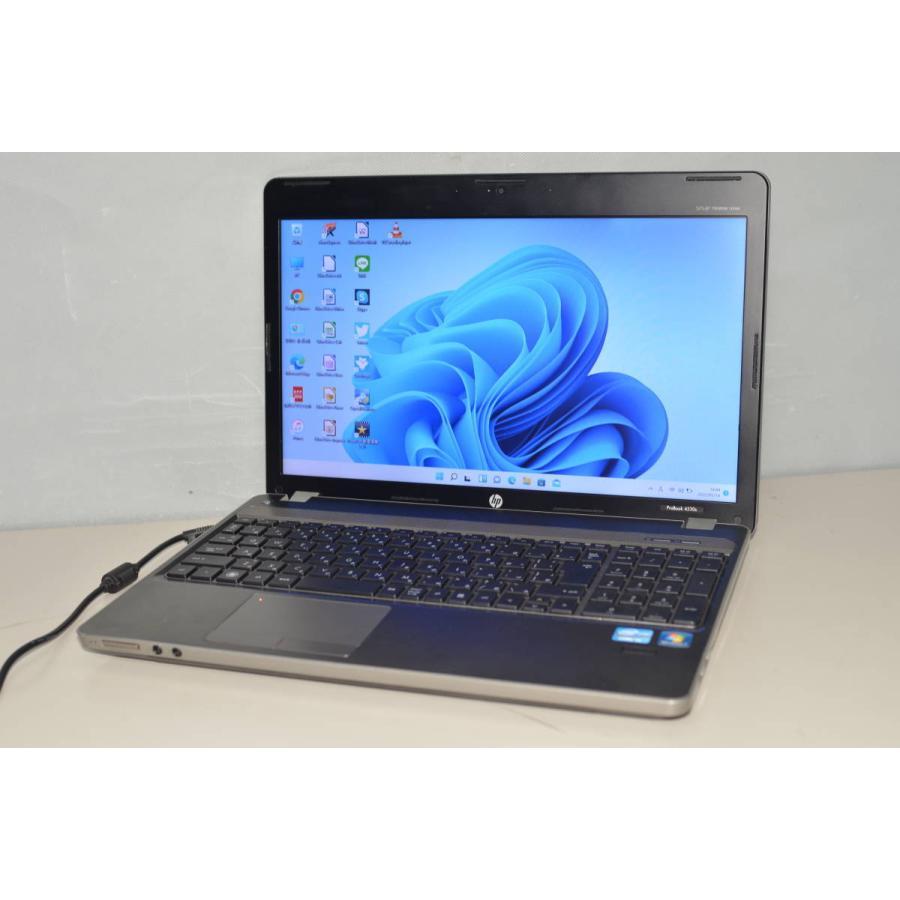 最新Windows11+office 爆速SSD256GB HP Probook 4530S i5-2430M/15.6インチ/メモリ4GB/DVDマルチ/WEBカメラ/無線内蔵/便利なソフト多数 最新Windows11+office 爆速SSD256GB HP Probook 4530S i5-2430M/15.6