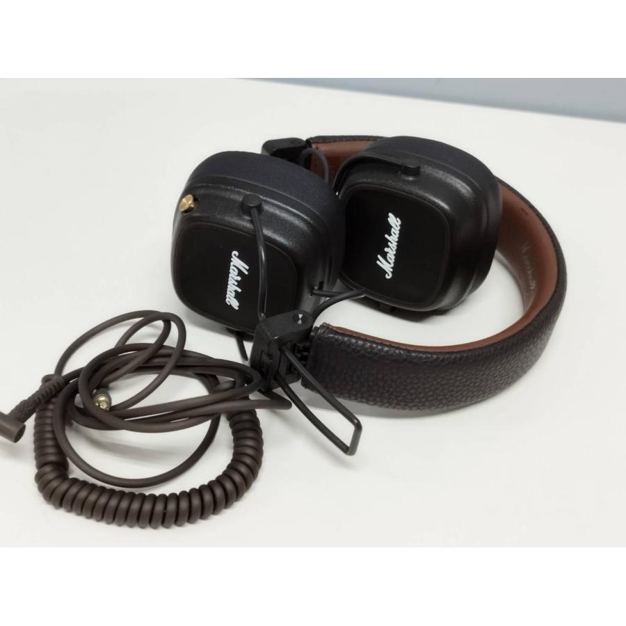 Marshall Major IV ワイヤレスヘッドホン/ブラウン : 中古