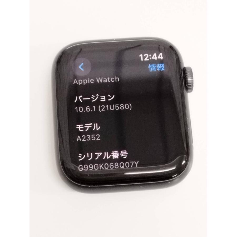 Apple Watch SE 第1世代/GPS/44mm/A2352/スペースグレー〈MKQ63J/A