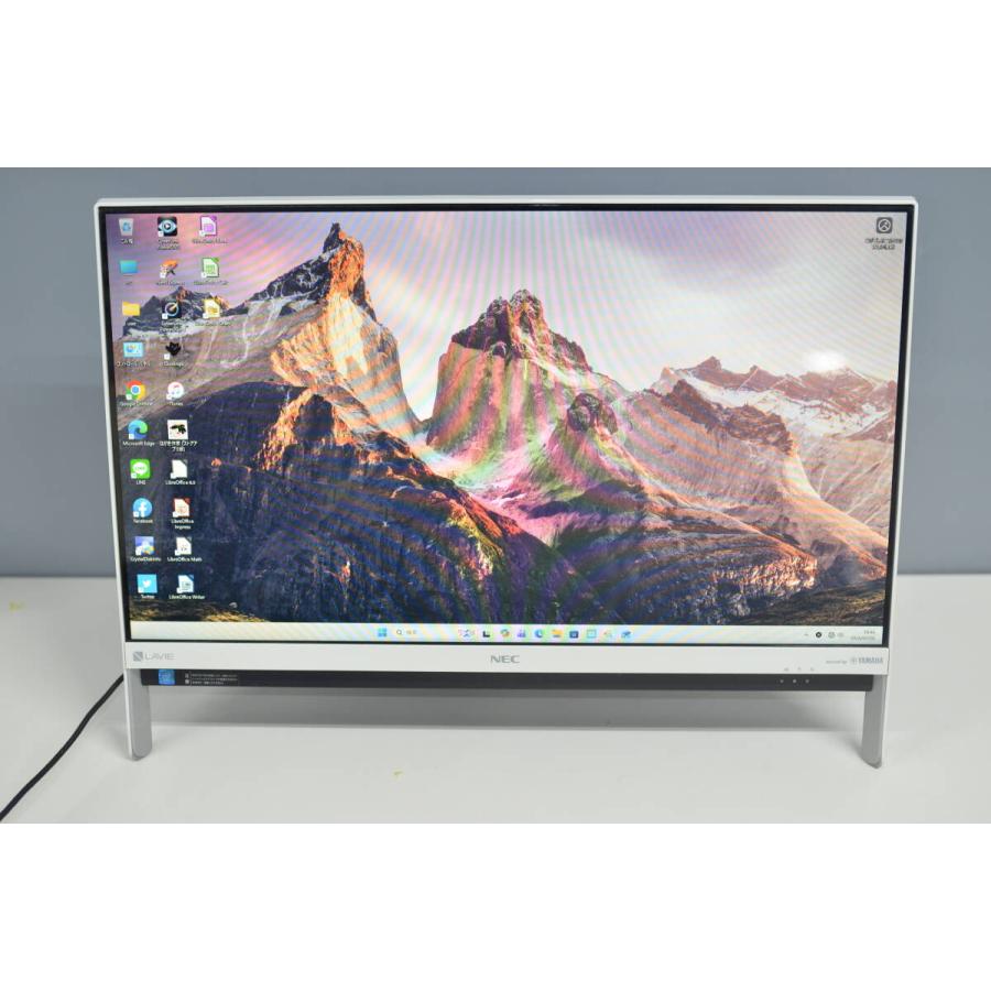 中古良品一体型パソコン NEC DA350/H Windows11+office Celeron-3865U/爆速SSD256GB/メモリ8GB/23.8インチ/無線内蔵/DVDマルチ搭載 | 