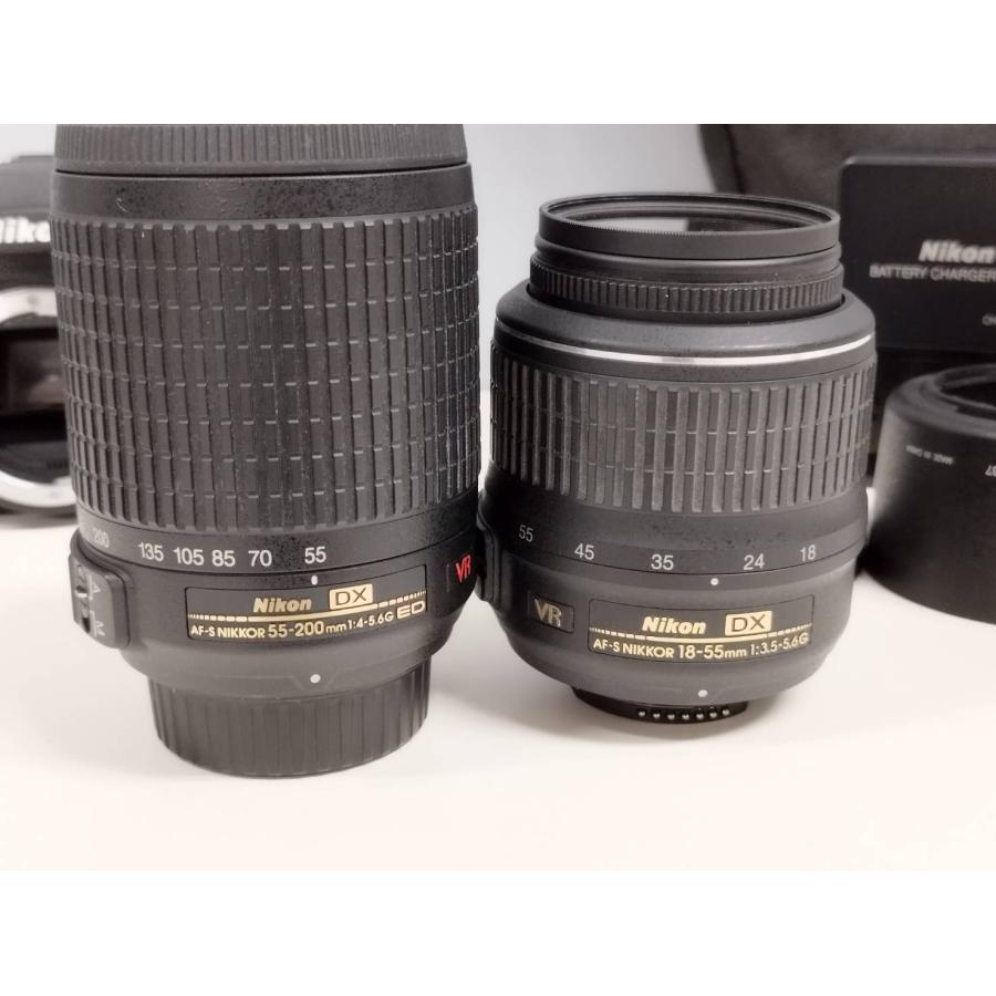 Nikon/D3100/デジタル一眼レフ/望遠・ズームレンズセット！ : 中古