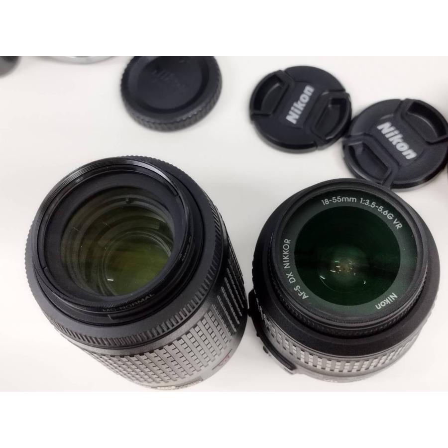 Nikon/D3100/デジタル一眼レフ/望遠・ズームレンズセット！ : 中古