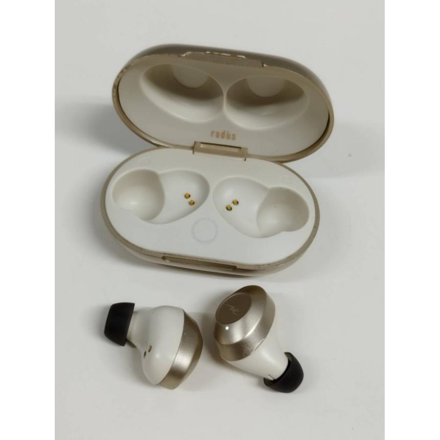 radius HP-T200BT/ワイヤレスイヤホン/ゴールド : 中古パソコン
