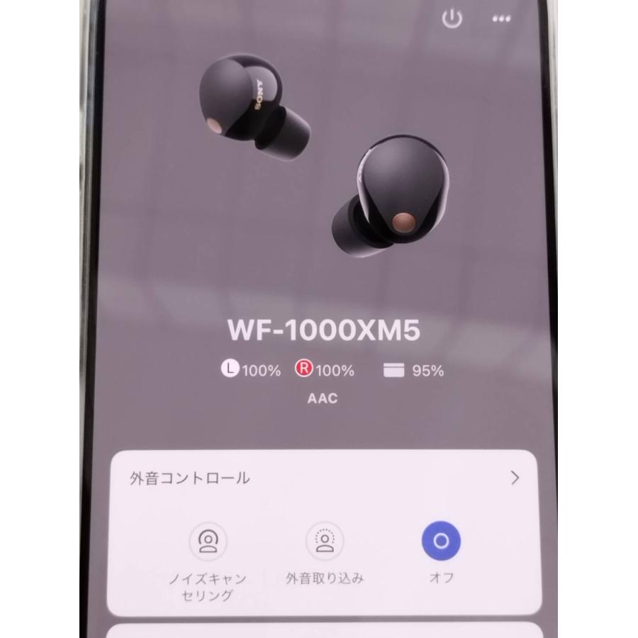 SONY WF-1000XM5/YY2963/ブラック/ワイヤレスイヤホン/左耳のみ