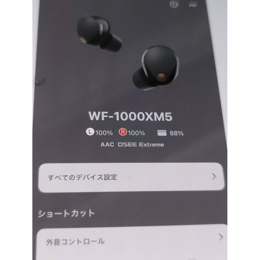 良品】SONY WF-1000XM5/YY2963/ブラック/ワイヤレスイヤホン/右耳のみ