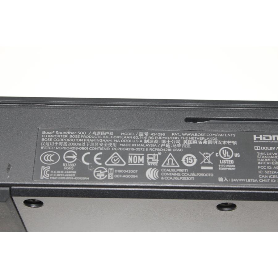 Bose/Soundbar 500/Bass Module 500/Surround Speakers/スピーカーセット (4) |  | 05