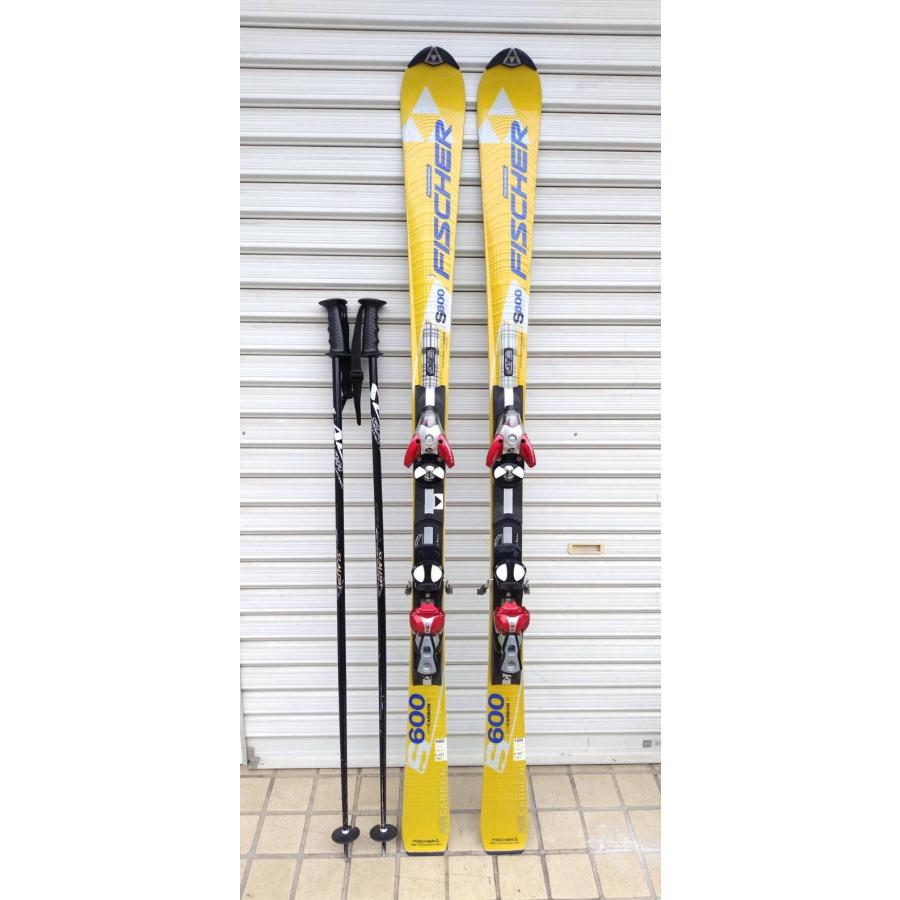 FISCHER SCENEO S600 160cm/スキー板/おまけポールセット！ | 