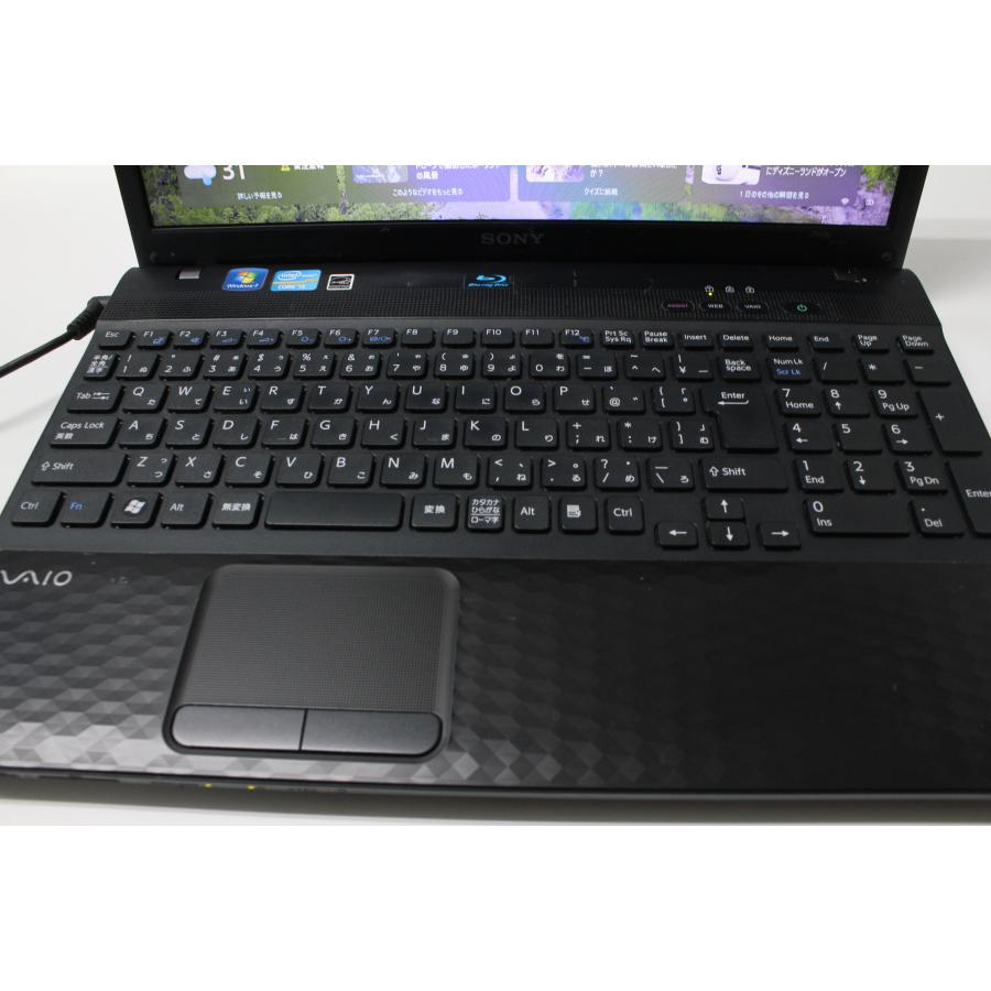【中古ノートPC】SONY〈VAIO E VPCEH19FJ〉第2世代Core i5/SSD256GB/メモリ8GB (6) |  | 04