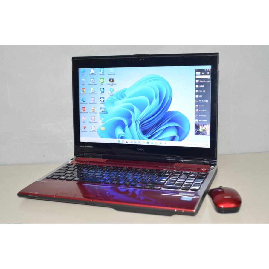 中古良品ノートパソコン Windows11+office 爆速SSD512GB NEC LL750/L