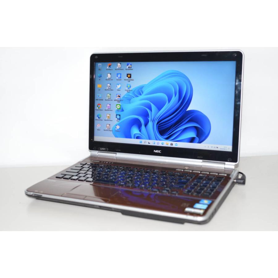中古良品ノートパソコン Windows11+office 爆速SSD480GB NEC LL750/F