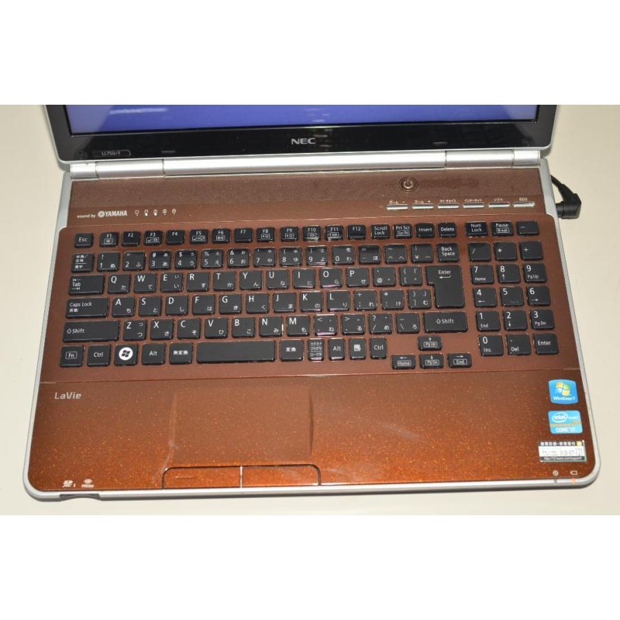 中古良品ノートパソコン Windows11+office 新品爆速SSD480GB NEC LL750/F 第二世代i7/メモリ8GB/15.6イン 中古良品ノートパソコン Windows11+office 爆速SSD480GB NEC LL750/F