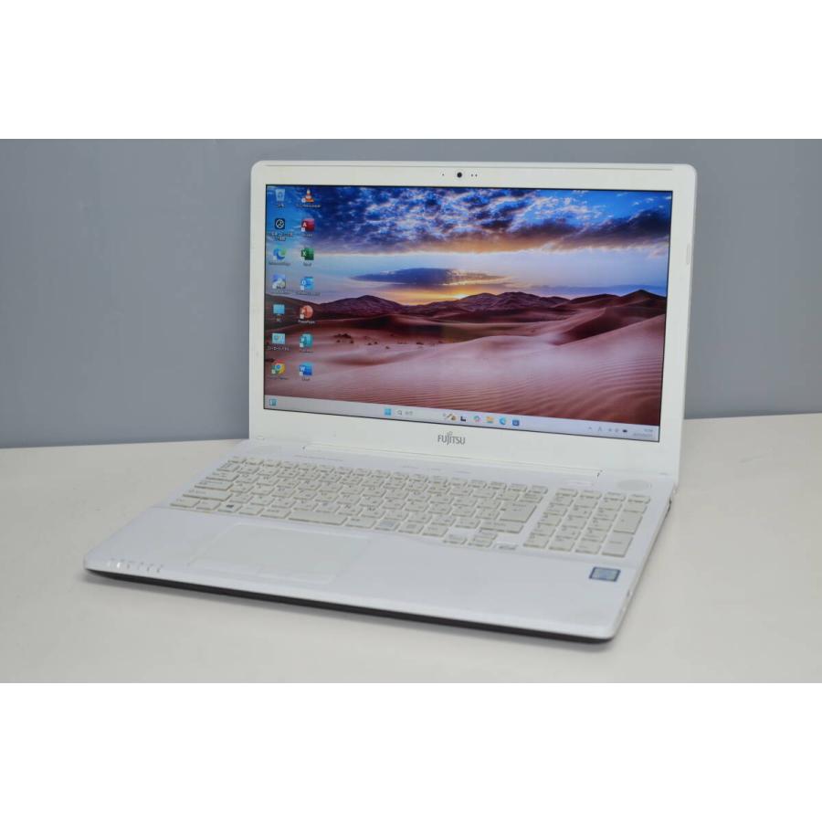 中古ノートパソコン 富士通 AH50/X Windows11+office 新品爆速SSD256GB