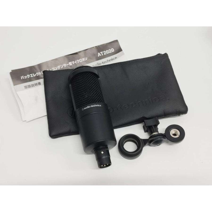 【新品未使用】audio-technica AT2020 コンデンサーマイク 楽天市場】AUDIO-TECHNICA AT2020 歌ってみた YouTube 定番