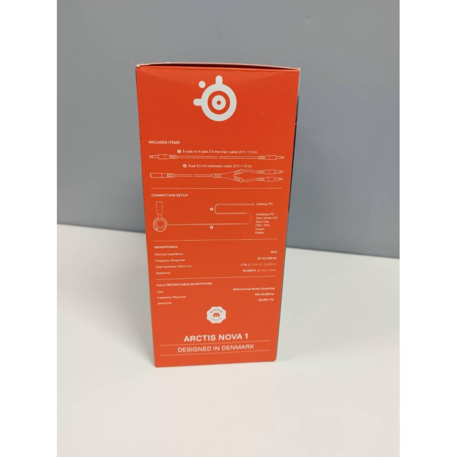 美品】steelseries ARCTICS NOVA 1/HS-00027/ゲーミングヘッドセット