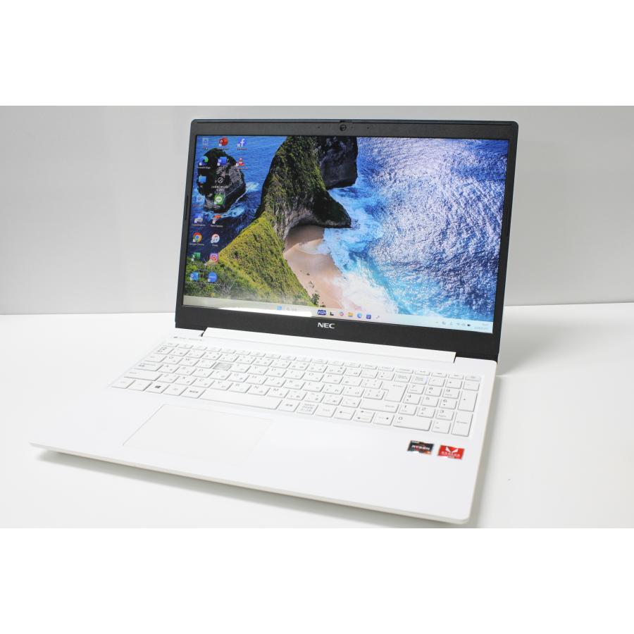 中古ノートPC】NEC〈LAVIE NS610/NAW-KS〉Ryzen 7/SSD512GB/メモリ8GB 