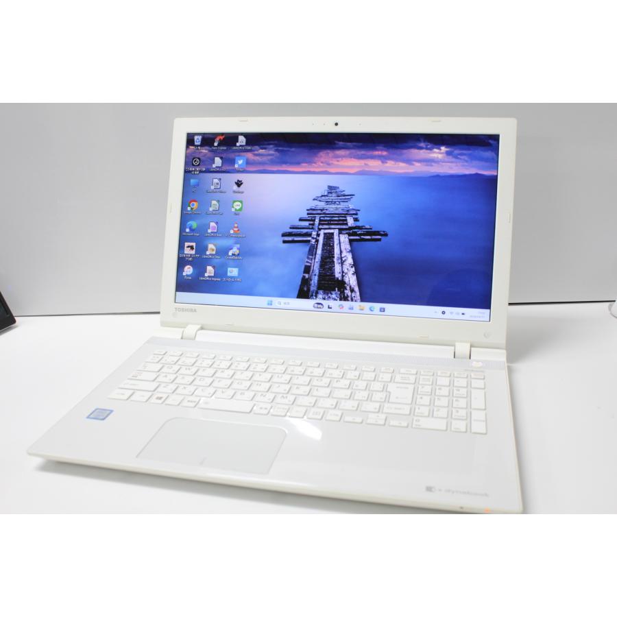 中古ノートPC】東芝〈dynabook T45/UWD〉Intel Core i3/SSD256GB 