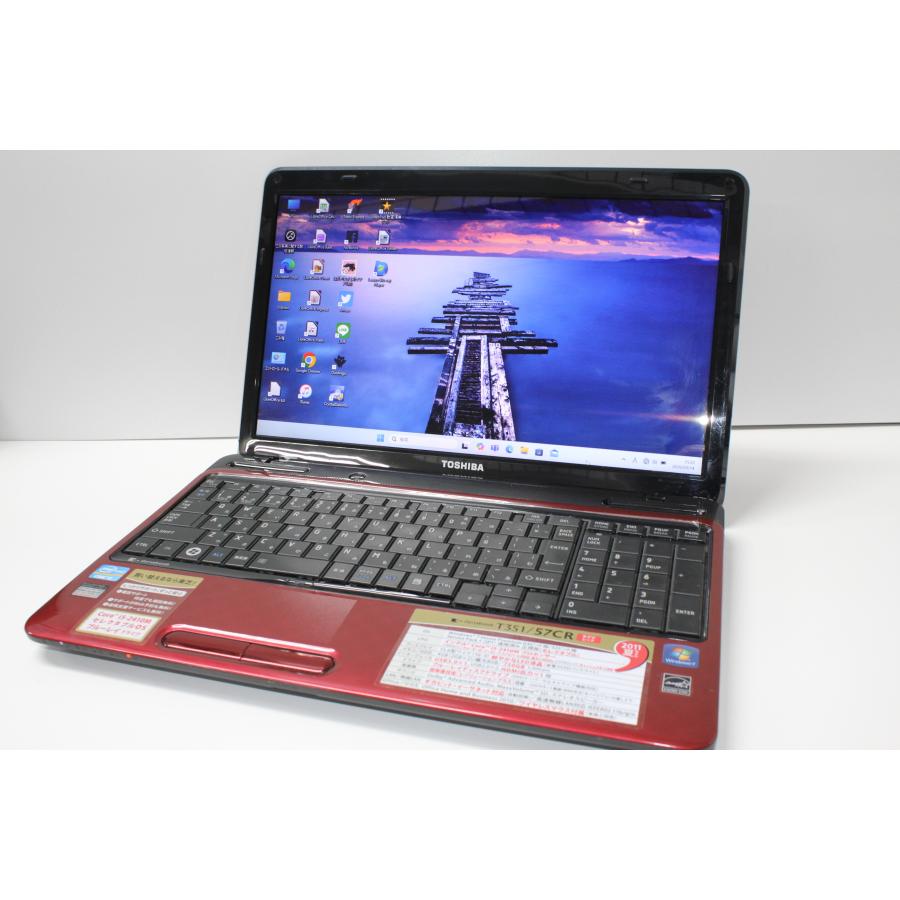 中古ノートPC】東芝〈dynabook T351/57CR〉Intel Core i5/SSD256GB 