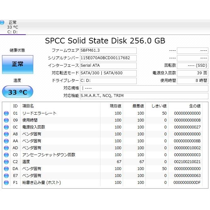 中古ノートPC】東芝〈dynabook T351/57CR〉Intel Core i5/SSD256GB 