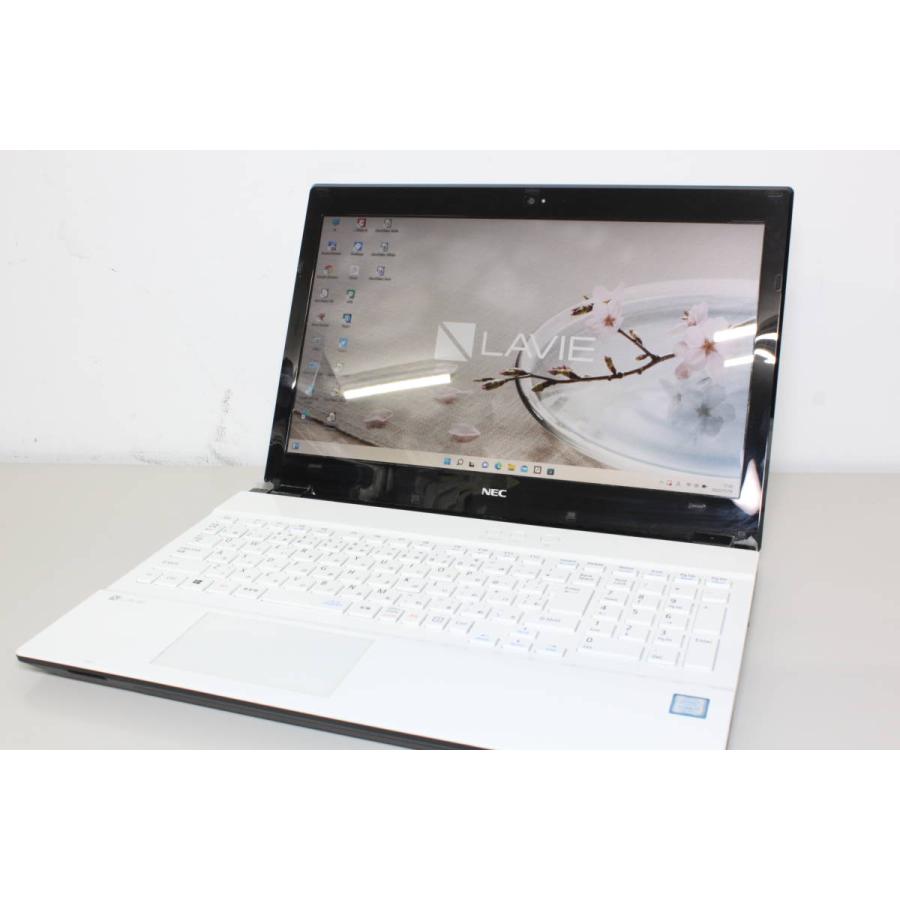 中古良品】NEC/LAVIE〈NS700/F〉Win11/Intel Core i7-7500U/SSD512GB