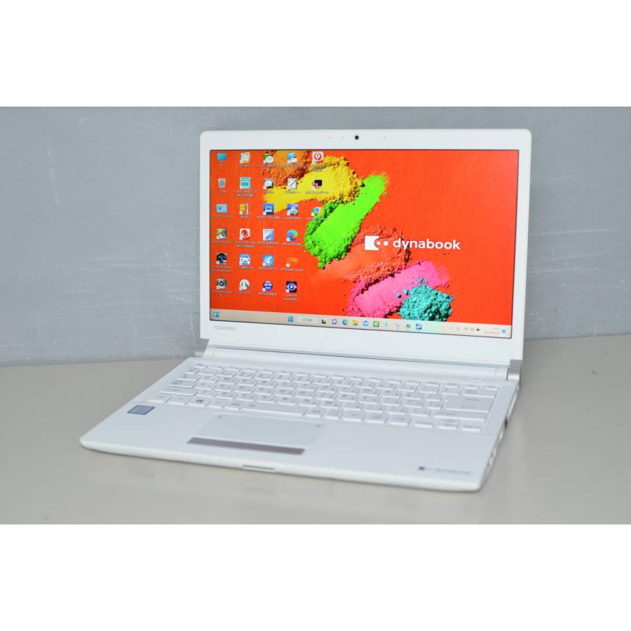 中古美品ノートパソコン Windows11 新品爆速SSD256GB 東芝 RX73/VWQ