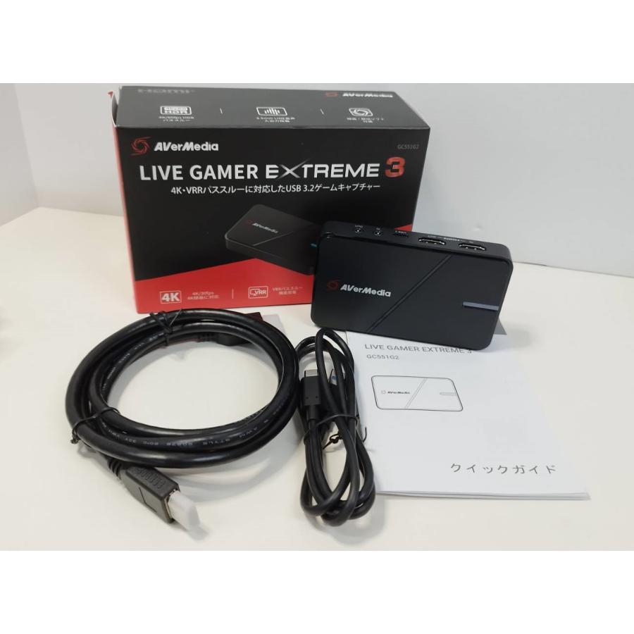 AVerMedia LIVE GAMER EXTREME 3 GC551G2 4K録画対応 USB3.2