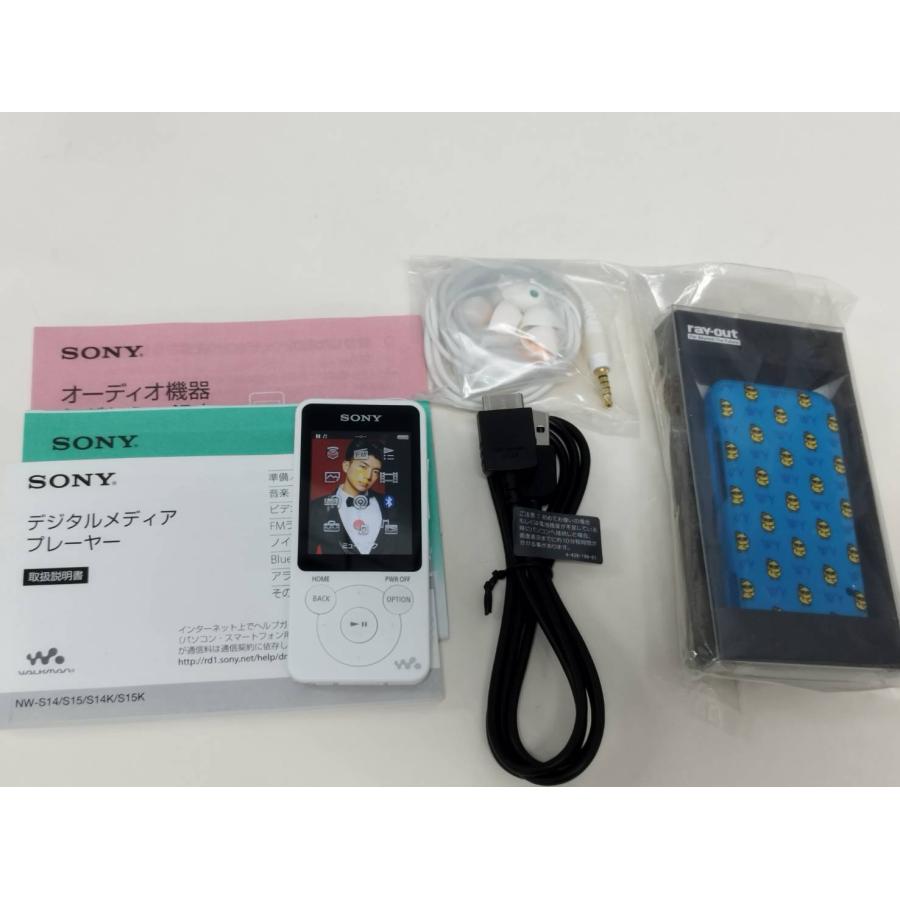 未使用近い】SONY ウォークマン NW-S15 16GB/2PMコラボ/ウヨン