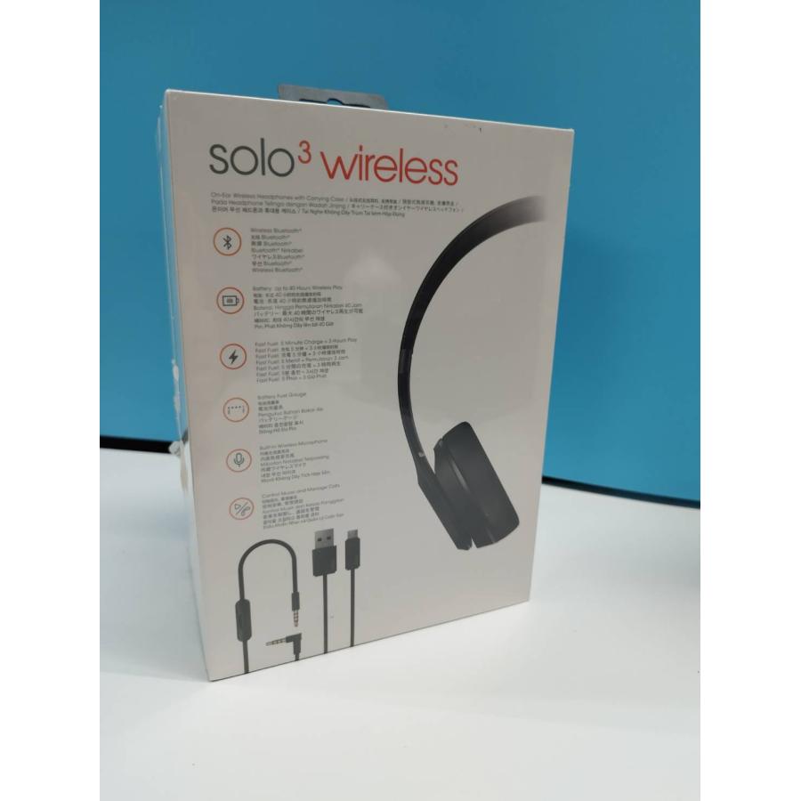 新品未開封】Beats Solo 3 Wireless/A1796/ワイヤレスヘッドホン