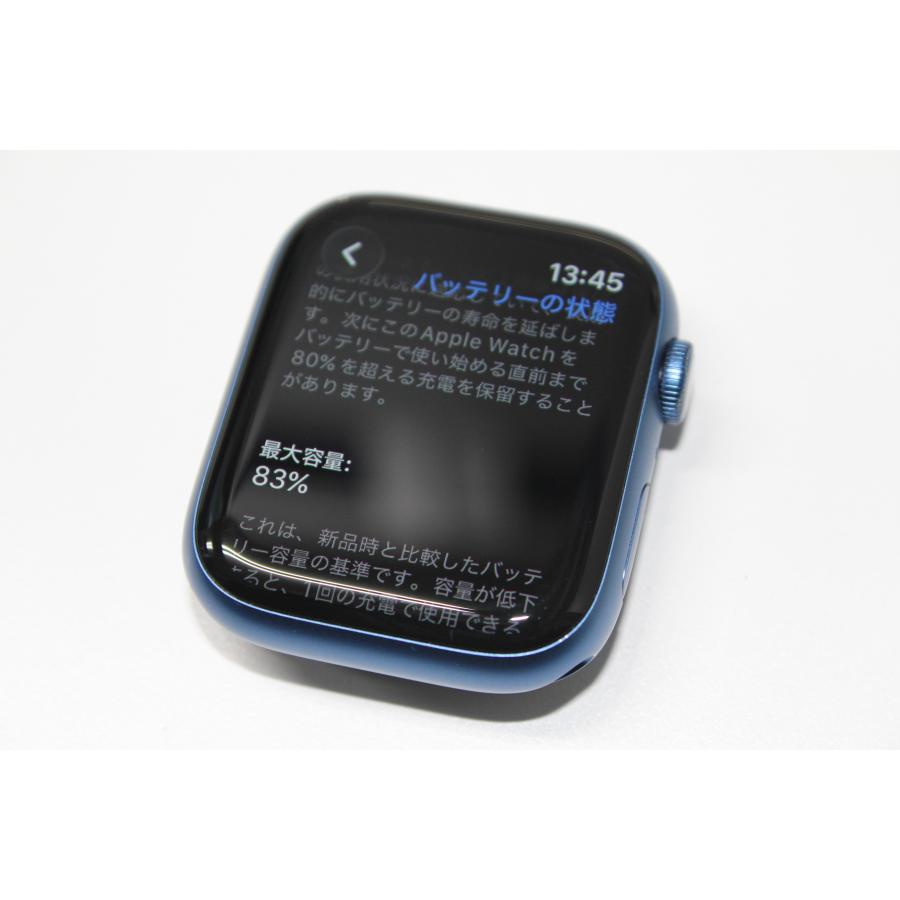 Apple Watch Series 7/GPS/45mm/A2474〈MKN83J/A〉 (6) : 中古パソコン 