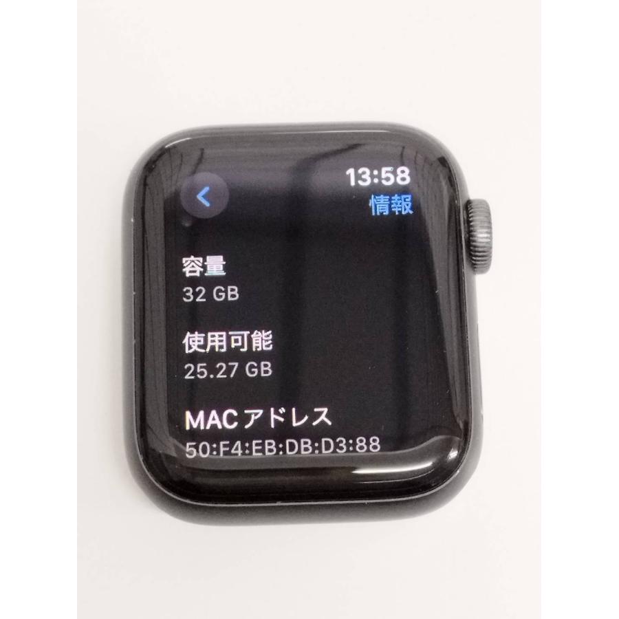 Apple Watch SE 第1世代/GPS/40mm/A2351/スペースグレー〈MYDP2J/A 