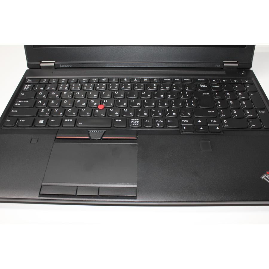 中古ノートPC】Lenovo〈ThinkPad P51〉Intel Core i7/SSD256GB/メモリ 