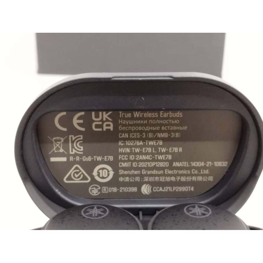 未使用に近い】YAMAHA True Wireless Earbuds/TW-E7B/ワイヤレス