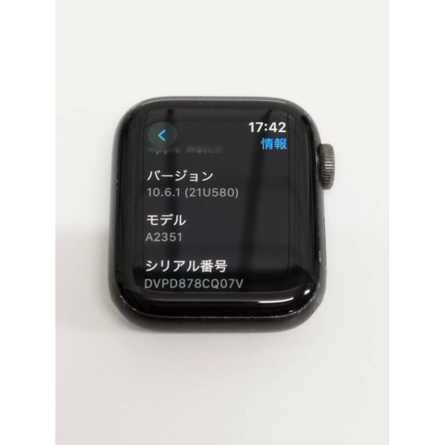 Apple Watch SE 第1世代/GPS/40mm/A2351/スペースグレー〈MYDP2J/A