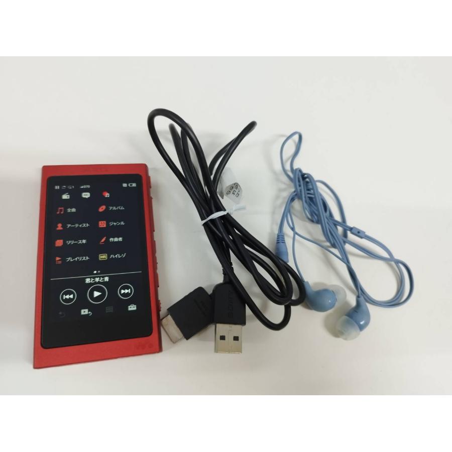 美品】SONY ウォークマン NW-A35/16GB/シナバーレッド : 中古パソコン 