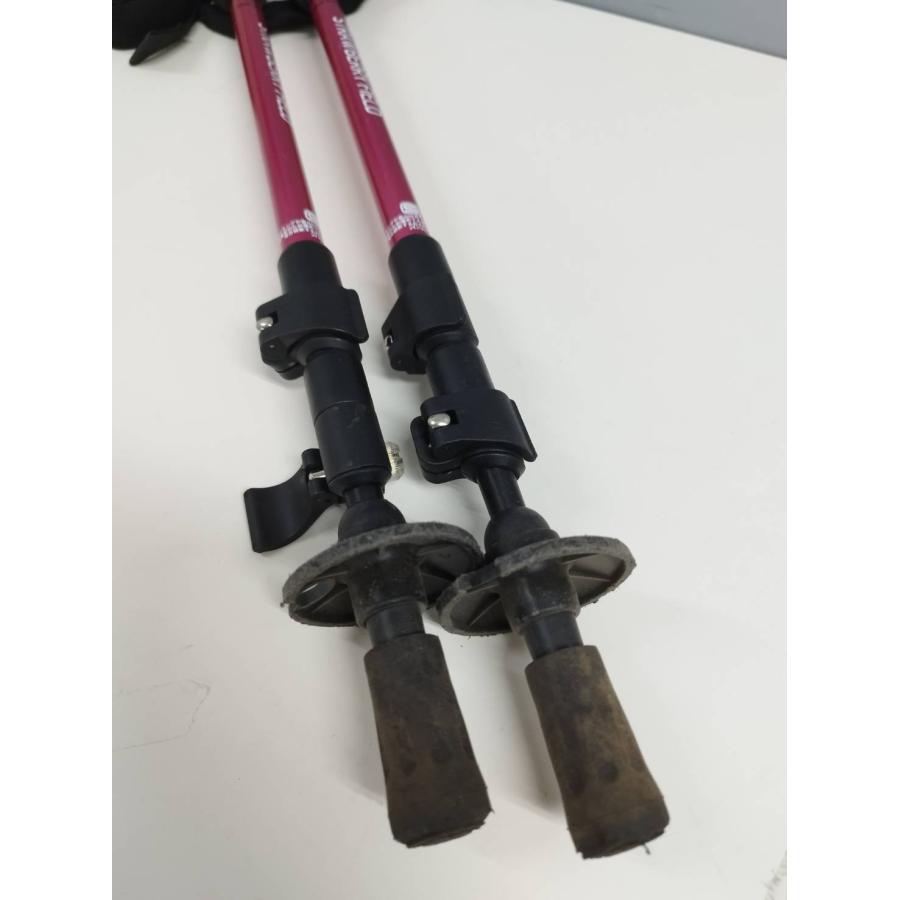 キザキ STRAWBERRY FIELD 110cm/トレッキングポール/ピンク : 中古