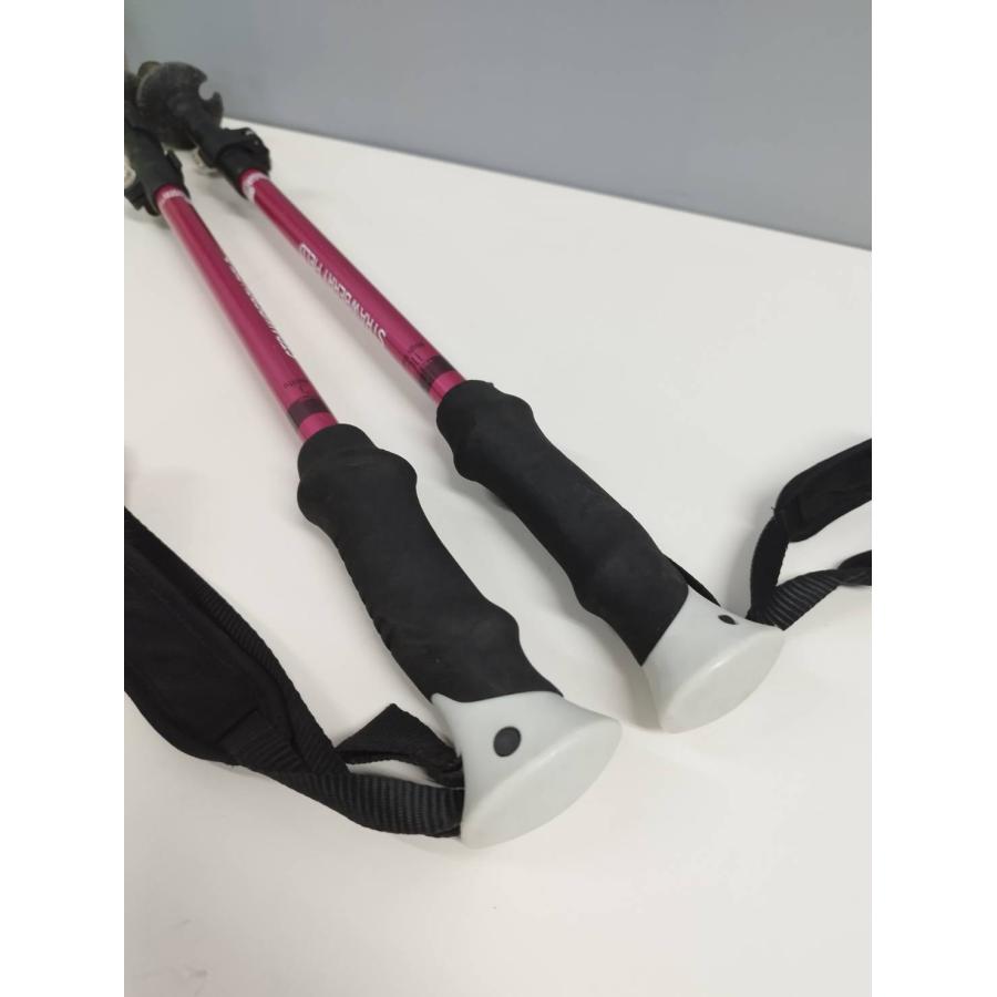 キザキ STRAWBERRY FIELD 110cm/トレッキングポール/ピンク : 中古
