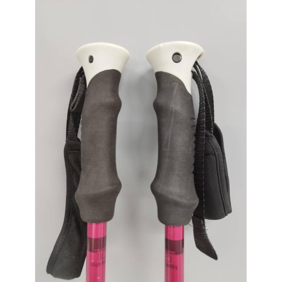 キザキ STRAWBERRY FIELD 110cm/トレッキングポール/ピンク : 中古