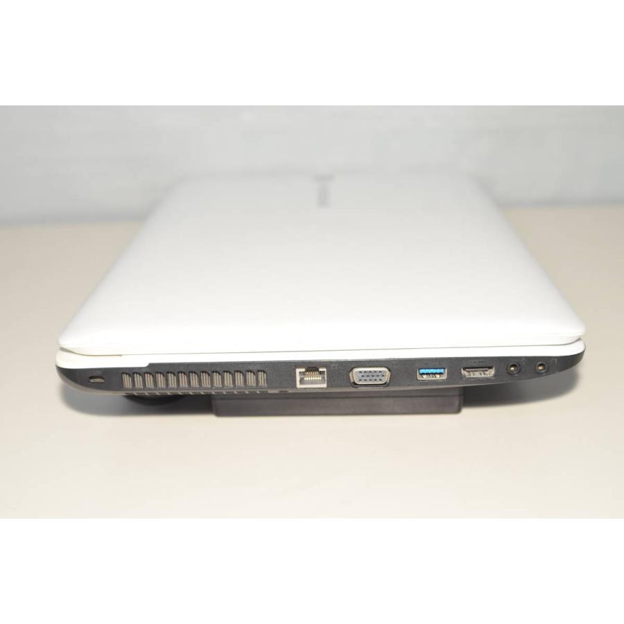 送料無料 保証付 即使用可 15.6型 ホワイト ノートパソコン 東芝 B351/23D 中古美品 第2世代Core i3 4GB DVDRW 無線 WiFi Windows10 Office ホワイト ノートパソコン 中古美品 15型ワイド 東芝 dynabook B351/23D