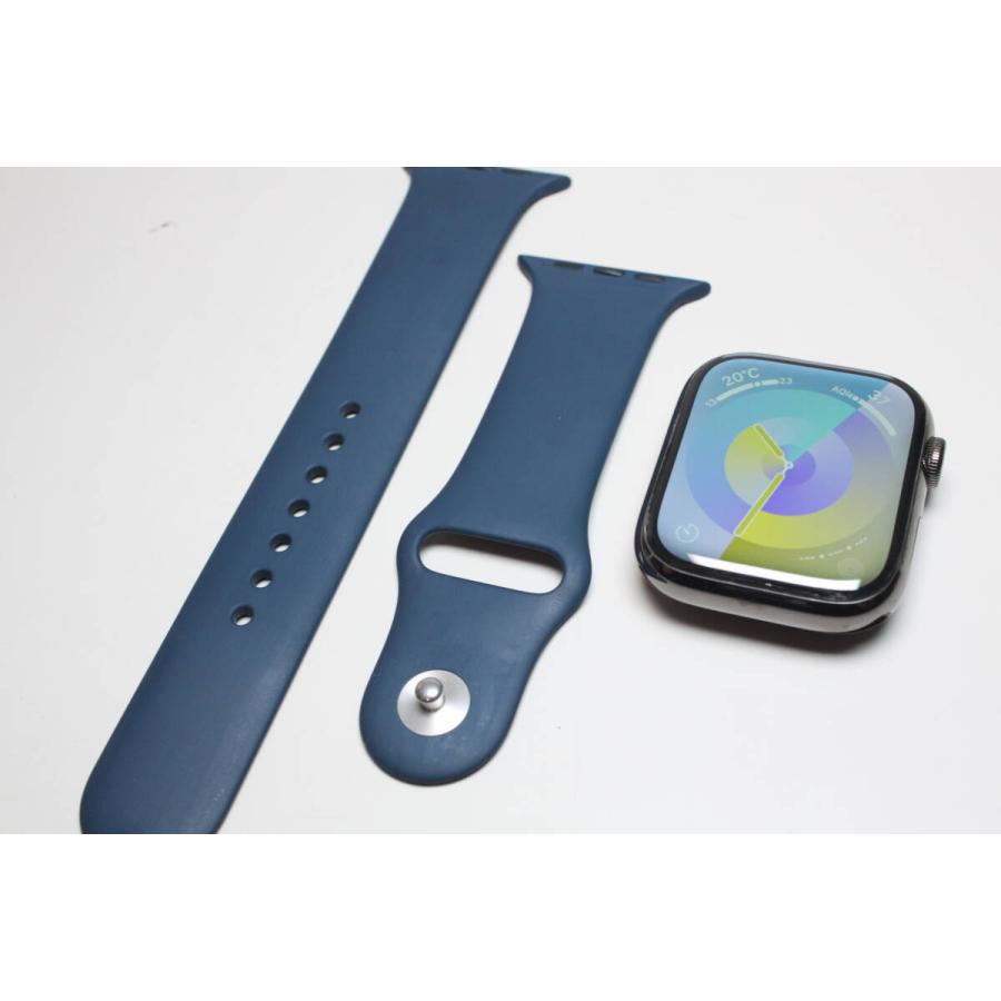 Apple Watch Series 7/GPS+セルラー/ステンレス/45mm/A2478〈MKL23J/A
