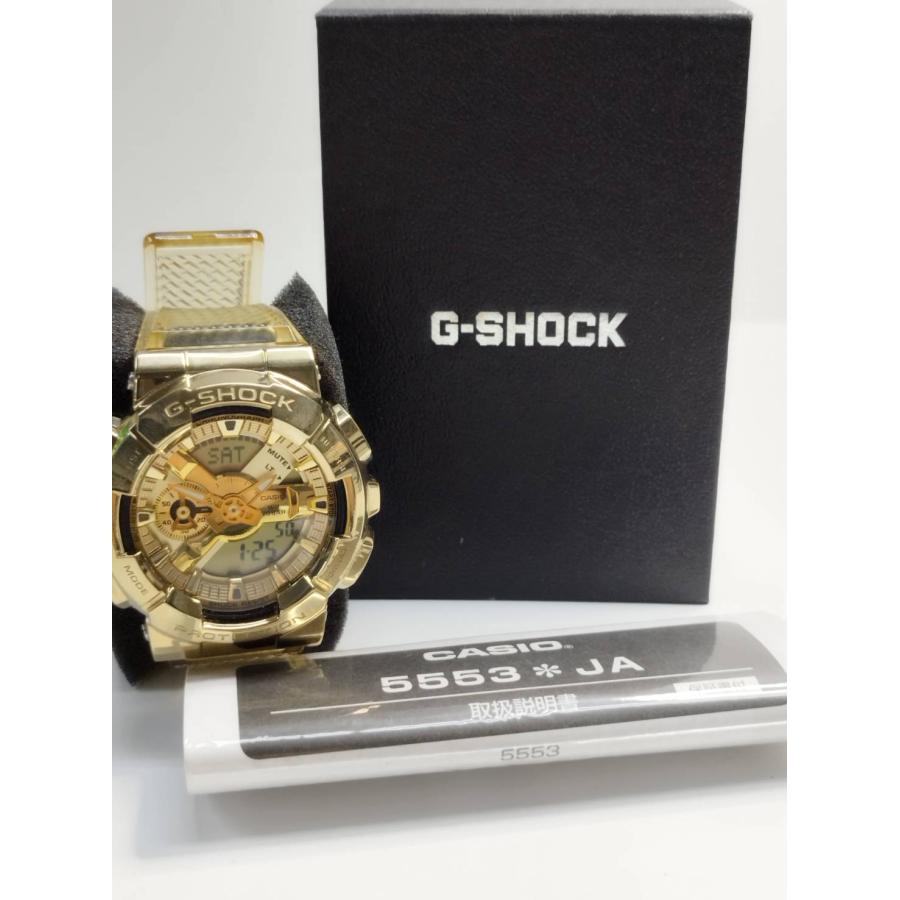 G-SHOCK GM-110SG ゴールド デジタル腕時計 稼働品】CASIO G-SHOCK メンズ腕時計/GM-110SG/ゴールド : 中古
