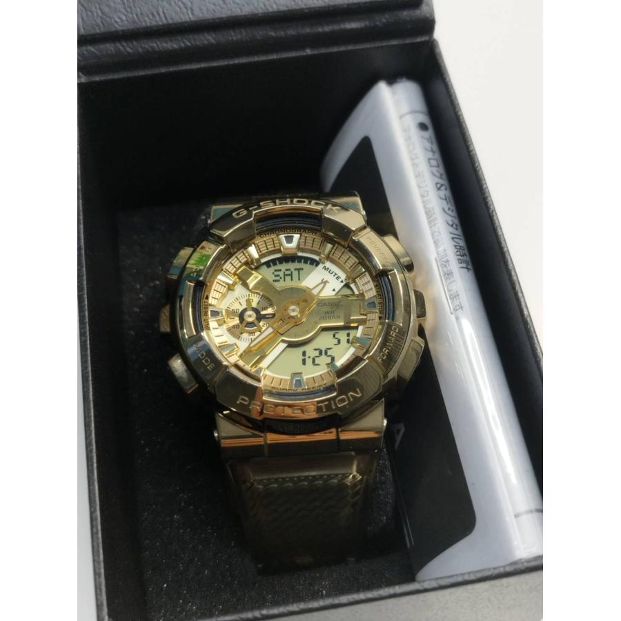 G-SHOCK GM-110SG ゴールド デジタル腕時計 稼働品】CASIO G-SHOCK メンズ腕時計/GM-110SG/ゴールド : 中古