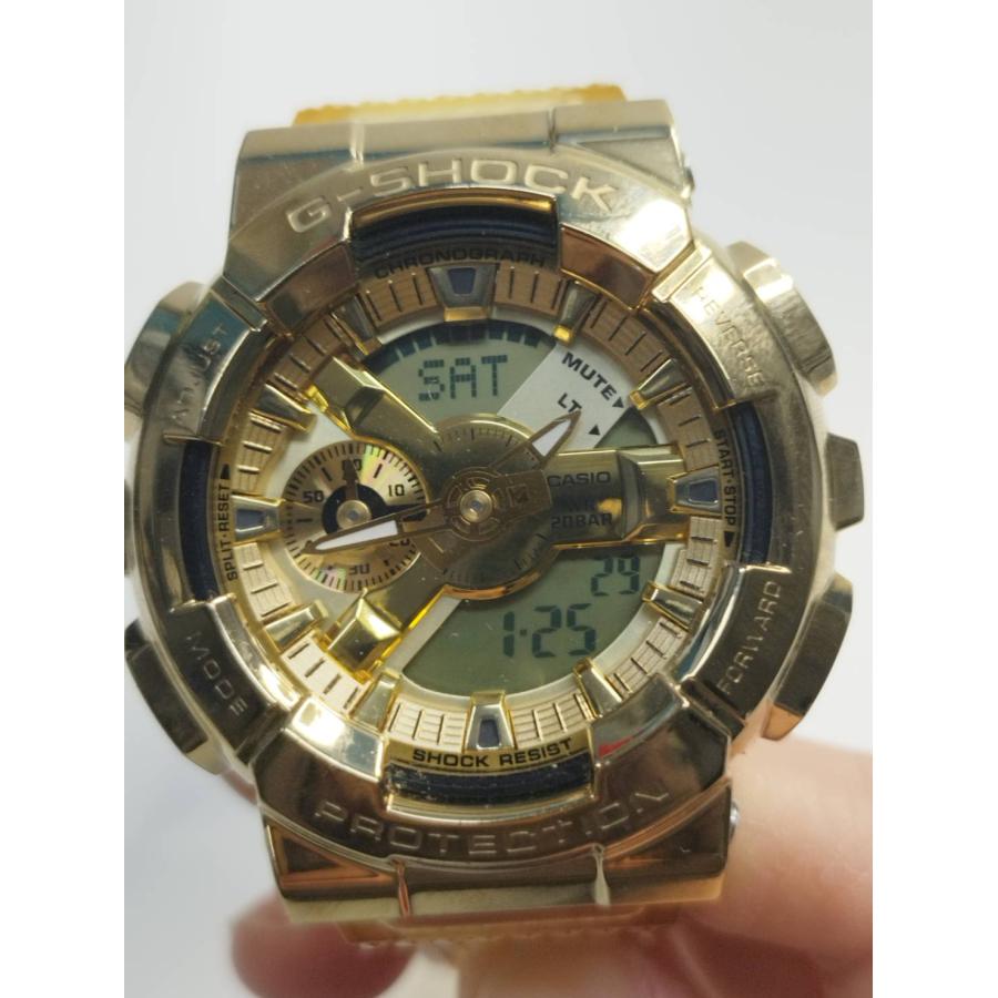 稼働品】CASIO G-SHOCK メンズ腕時計/GM-110SG/ゴールド : 中古