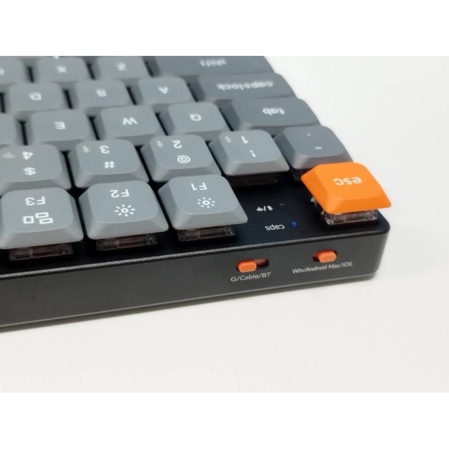 美品】Keychron K1 Max K1M-H1 ワイヤレスメカニカルキーボード〈赤軸