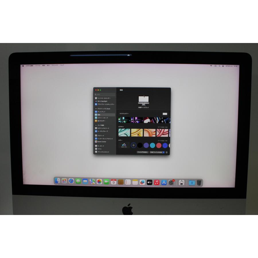 iMac（Retina 4K,21.5インチ,2017）HDD1TB/8GB〈MNDY2J/A〉(5