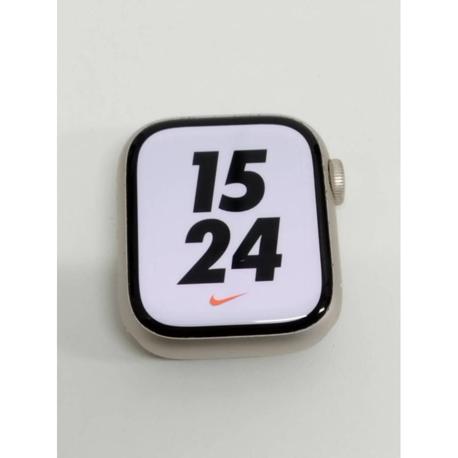 Apple Watch Nike Series 7/GPS+セルラー/41mm/A2476/スターライト〈MKJ33J/A〉 Apple Watch Nike Series 7/GPS+セルラー/41mm/A2476/スターライト