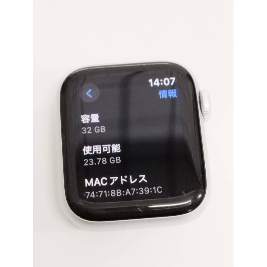 Apple Watch SE 第2世代/GPS/40mm/A2722/シルバー〈MNJV3J/A〉 : 中古 