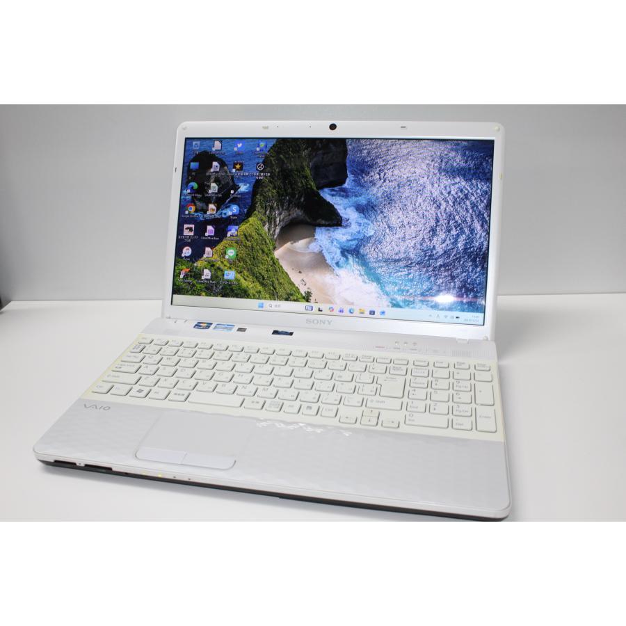 中古ノートPC】SONY〈VAIO Eシリーズ〉Intel Core i5/SSD256GB/メモリ