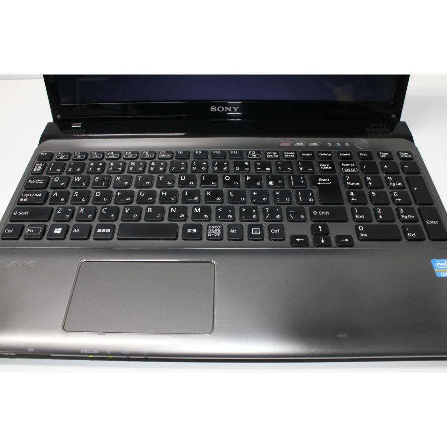 中古ノートPC】SONY〈VAIO Eシリーズ〉Intel Core i7/SSD512GB/メモリ 