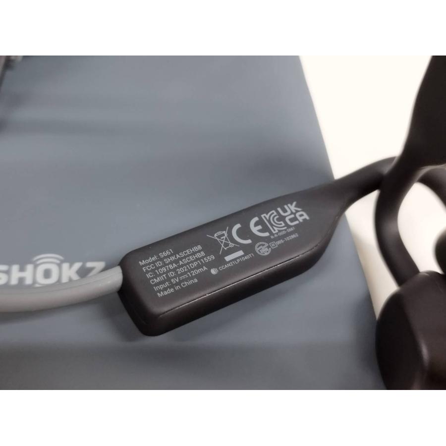 美品】SHOKZ OpenMove S661/骨伝導イヤホン/グレー : 中古パソコン